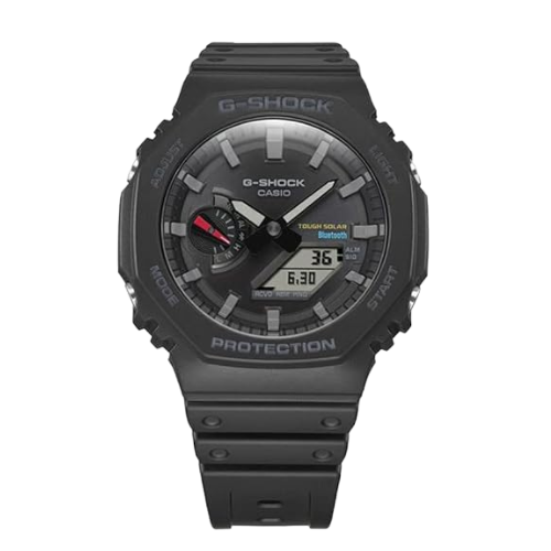 Casio Men Resin G-Shock Black Dial AnalogDigital Ga-B2100-1Adr (G1241), Band Color-Black - Blossom Mantra