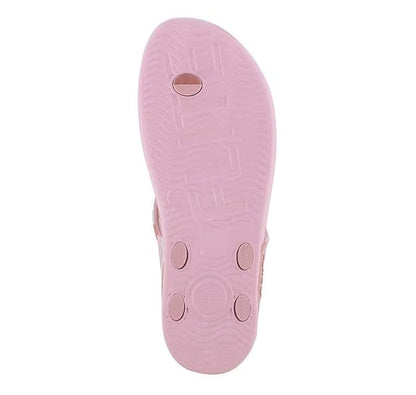 FLITE Daily Use Slippers For Women/Bathroom Slippers/Home Slippers/All Day Wear Fl-427 (Pink, Numeric_6)