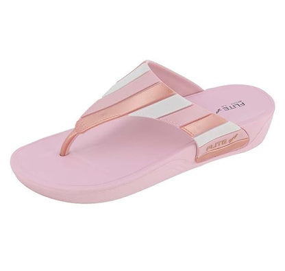 FLITE Daily Use Slippers For Women/Bathroom Slippers/Home Slippers/All Day Wear Fl-427 (Pink, Numeric_6)