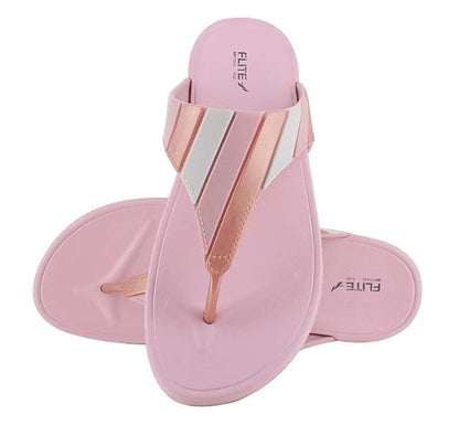 FLITE Daily Use Slippers For Women/Bathroom Slippers/Home Slippers/All Day Wear Fl-427 (Pink, Numeric_6)