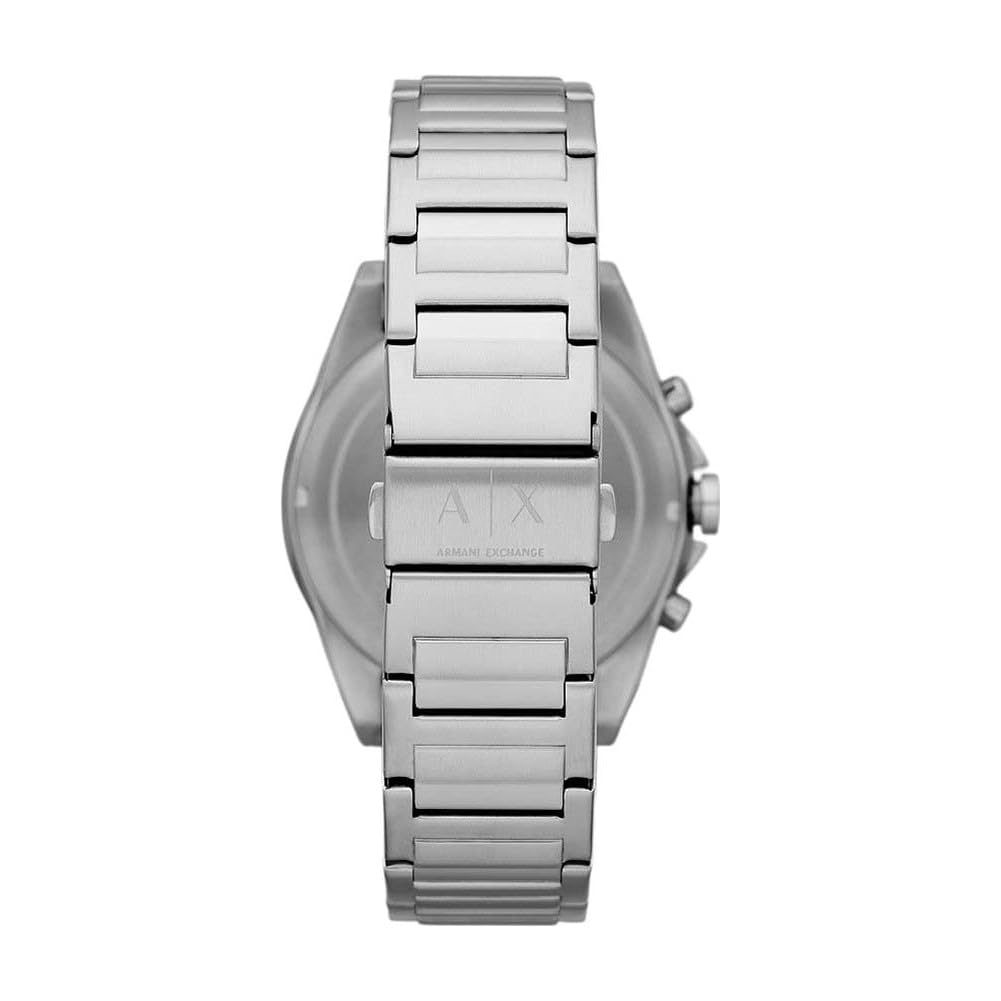 Armani Exchange Analog Black Dial Silver Band Men's Stainless Steel Watch-AX2600 - Blossom Mantra