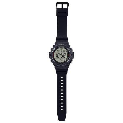 Casio Resin Digital Rubber Black Dial and Band Men's Watch-Ae-1500Wh-1Avdf