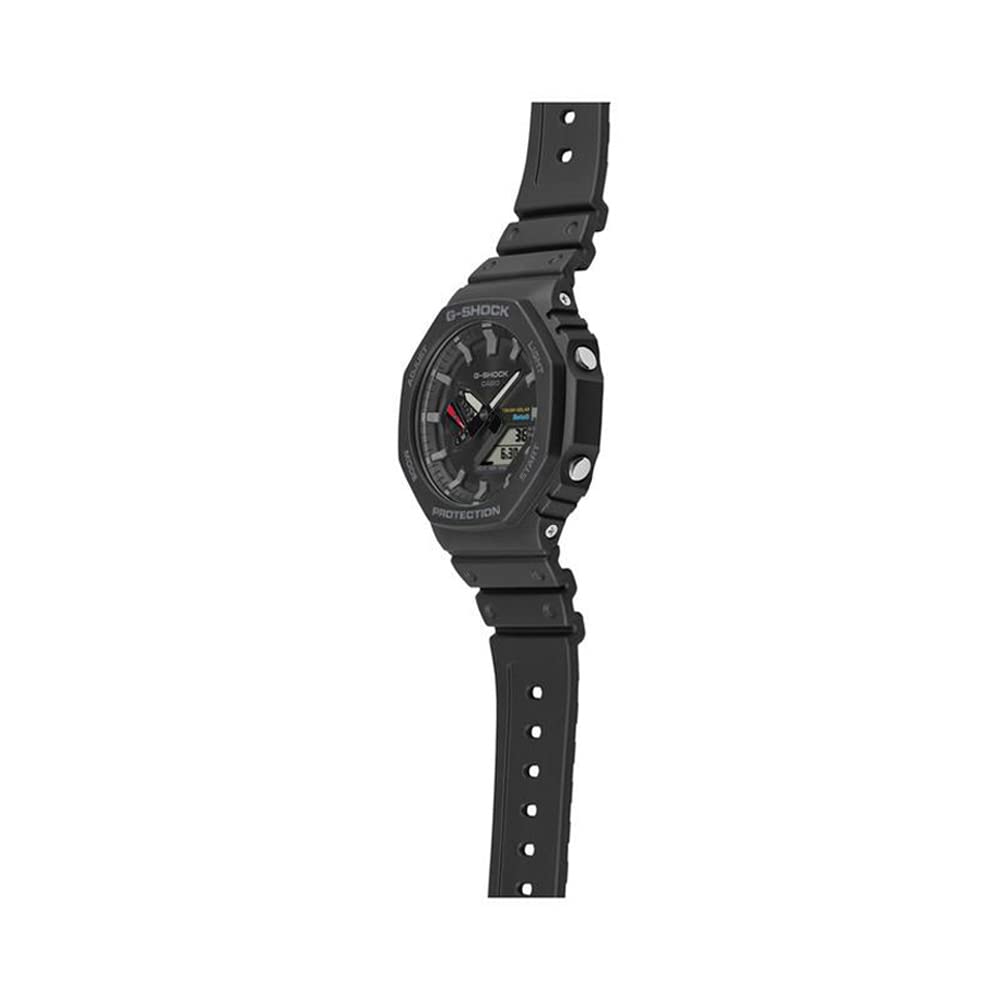 Casio Men Resin G-Shock Black Dial AnalogDigital Ga-B2100-1Adr (G1241), Band Color-Black - Blossom Mantra