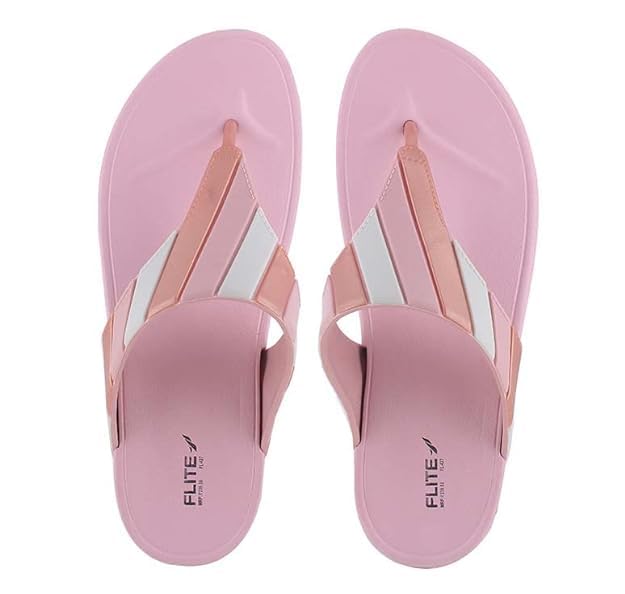 FLITE Daily Use Slippers For Women/Bathroom Slippers/Home Slippers/All Day Wear Fl-427 (Pink, Numeric_6)