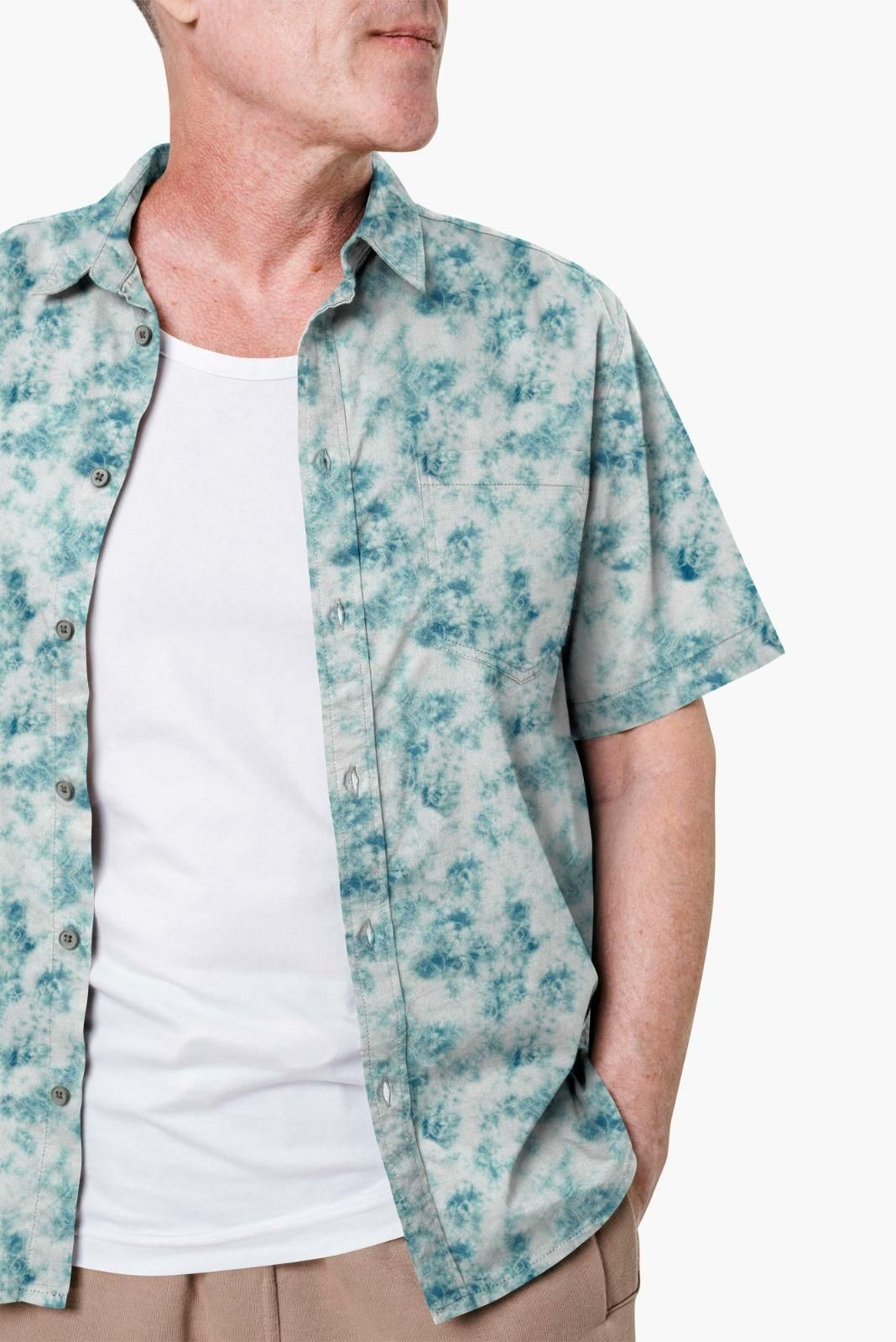 Men's Printed Casual Shirts - Blossom Mantra