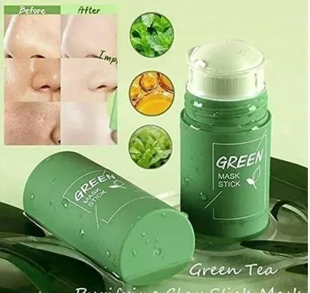 Green Tea Herbal Mask Stick - Blossom Mantra