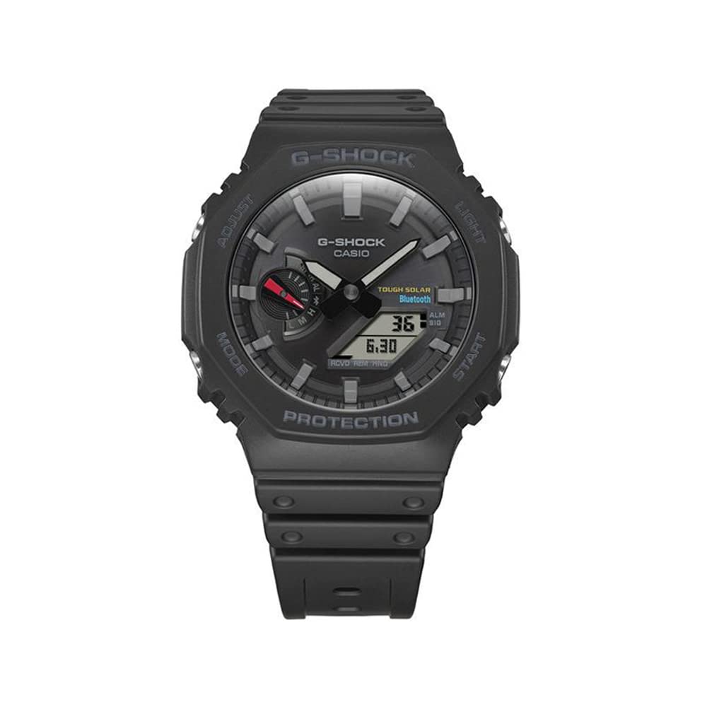 Casio Men Resin G-Shock Black Dial AnalogDigital Ga-B2100-1Adr (G1241), Band Color-Black - Blossom Mantra