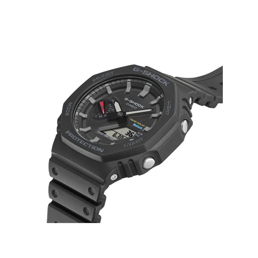 Casio Men Resin G-Shock Black Dial AnalogDigital Ga-B2100-1Adr (G1241), Band Color-Black - Blossom Mantra