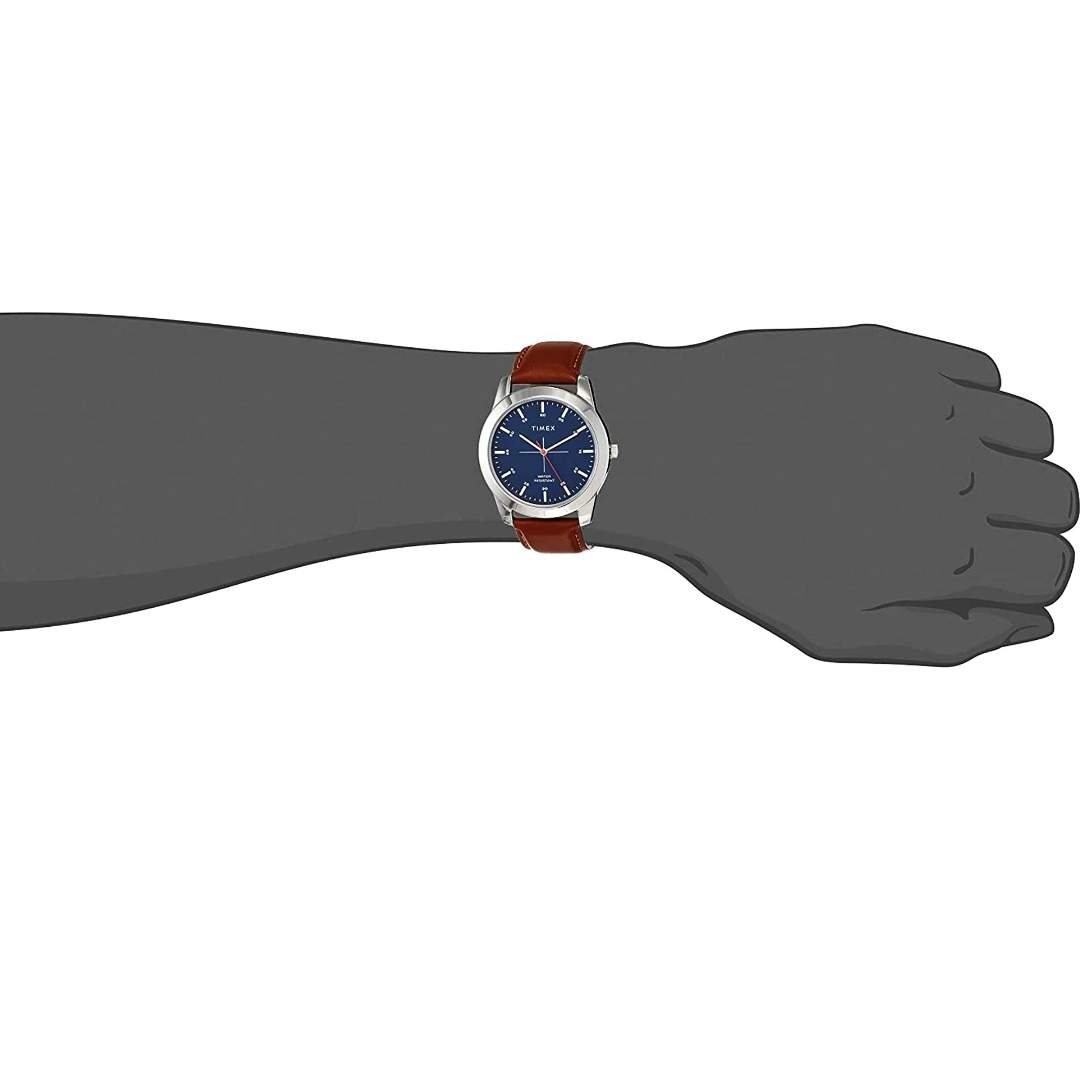 TIMEX Men's Analog Watch -Blue, TW00ZR262E - Blossom Mantra
