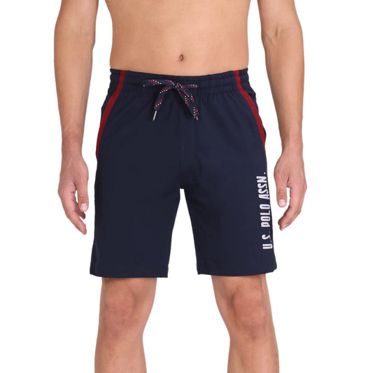 U.S. Polo Assn. Mens Comfort Fit Solid I668 Shorts - Pack Of 1 (NAVY M)