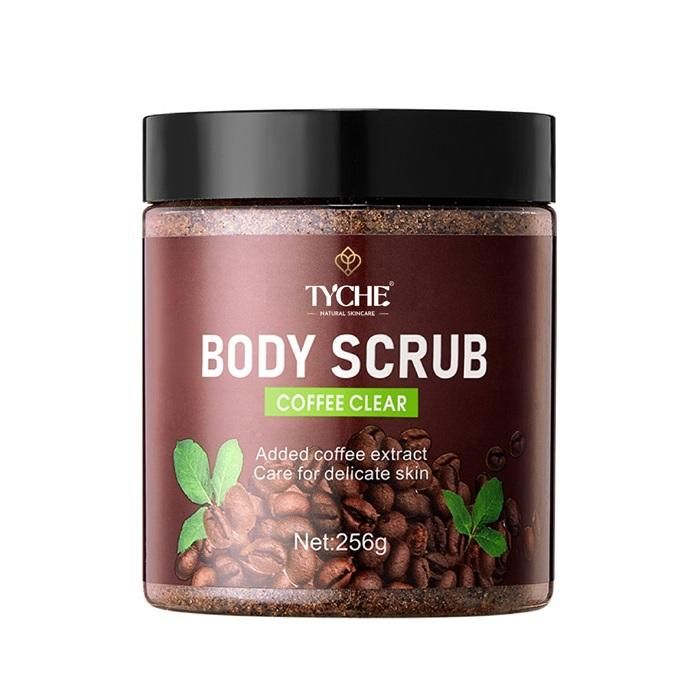 Tyche Coffee Clear Body Scrub - For Face & Body (256g) - Blossom Mantra