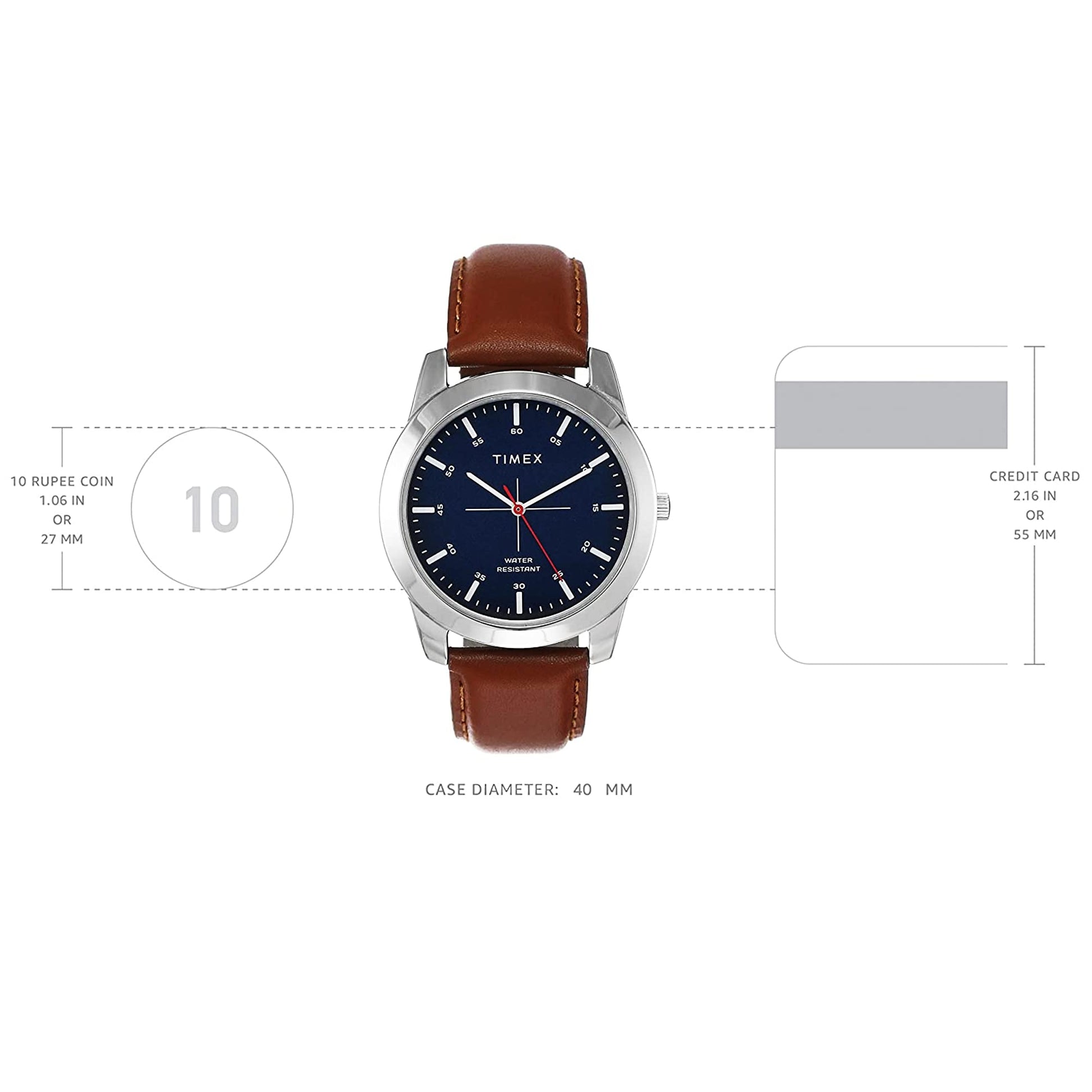 TIMEX Men's Analog Watch -Blue, TW00ZR262E - Blossom Mantra