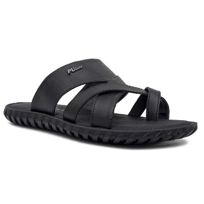 ASIAN 4817 black thong sandals doctor slipper For Men UK-9