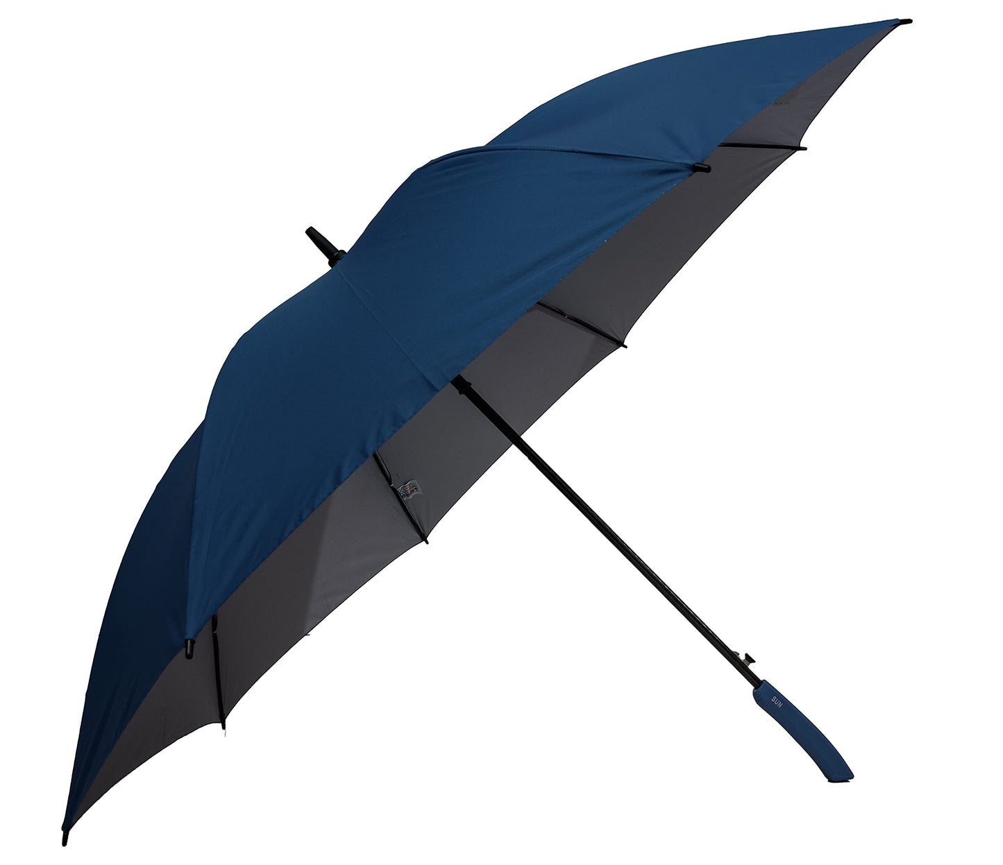 SUN Umbrella Blue Golf Big Size UV Protective Long & Non-Foldable