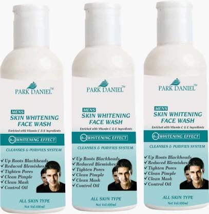 Park Daniel Men's Skin Whitening Face Wash (Pack of 3) - Blossom Mantra