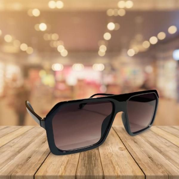 Men's UV Protection Rectangular Sunglasses - Blossom Mantra