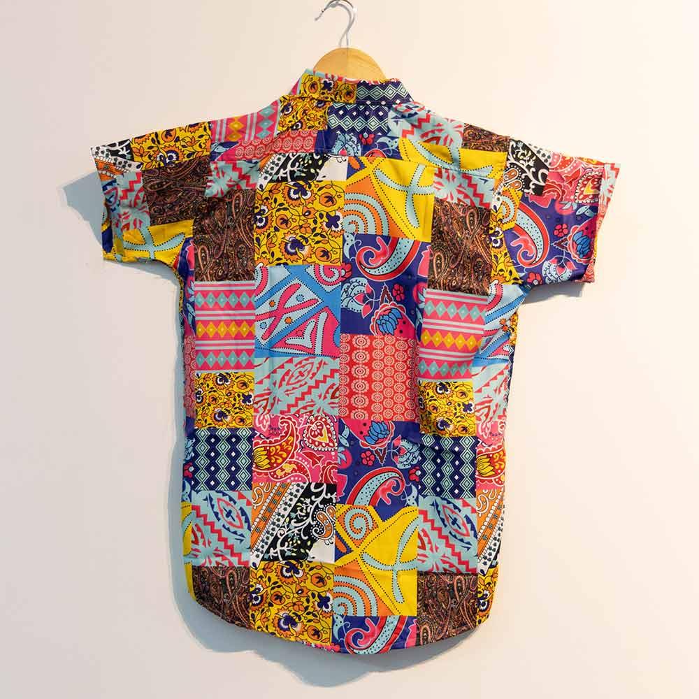 Trendy Men's Printed Shirt - Blossom Mantra