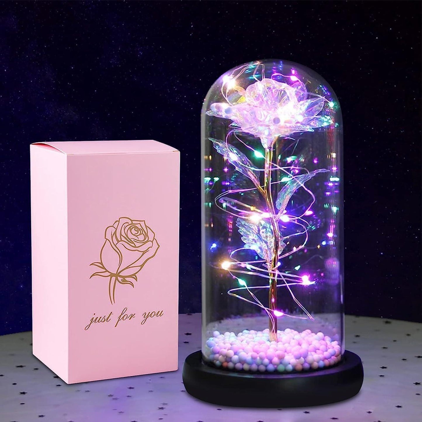 Rose Light Up Flower - Blossom Mantra