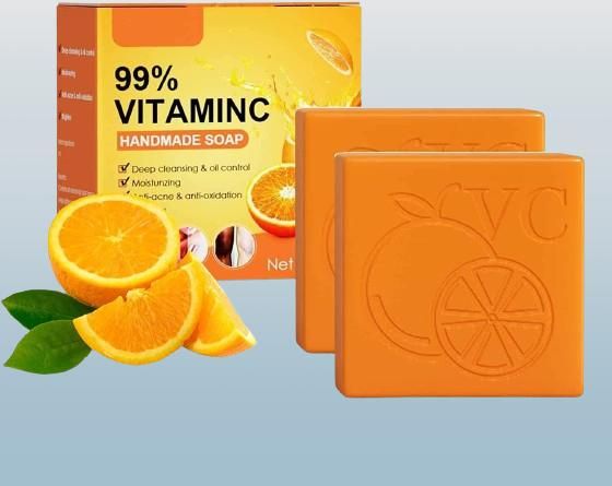 Orange Vitamin C Handmade Soap - Blossom Mantra