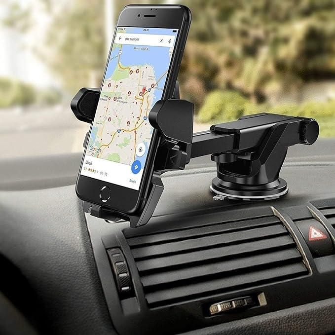 Revolex Zoom Star Pros Car Mobile Holder For Dashboard Black - Blossom Mantra