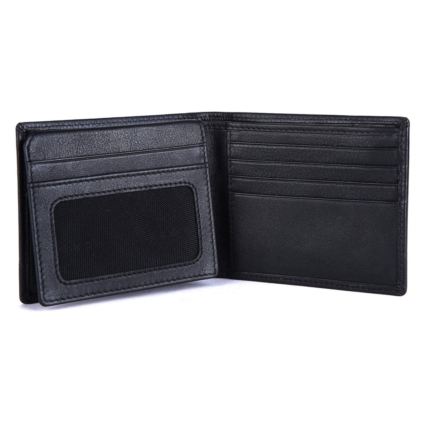 Cross Black Men's Wallet Stylish Genuine Leather Wallets for Men Latest Gents Purse with Card Holder Compartment (AC948799_3-1) - Blossom Mantra