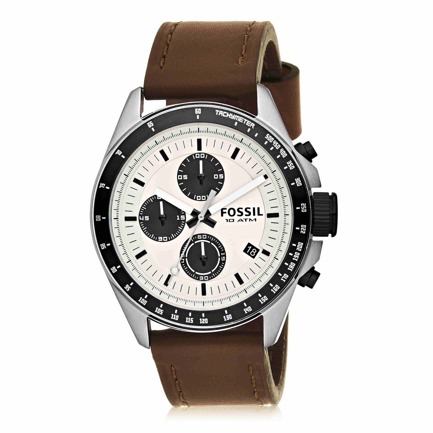 Fossil Chronograph White Dial Men's Watch-CH2882 - Blossom Mantra