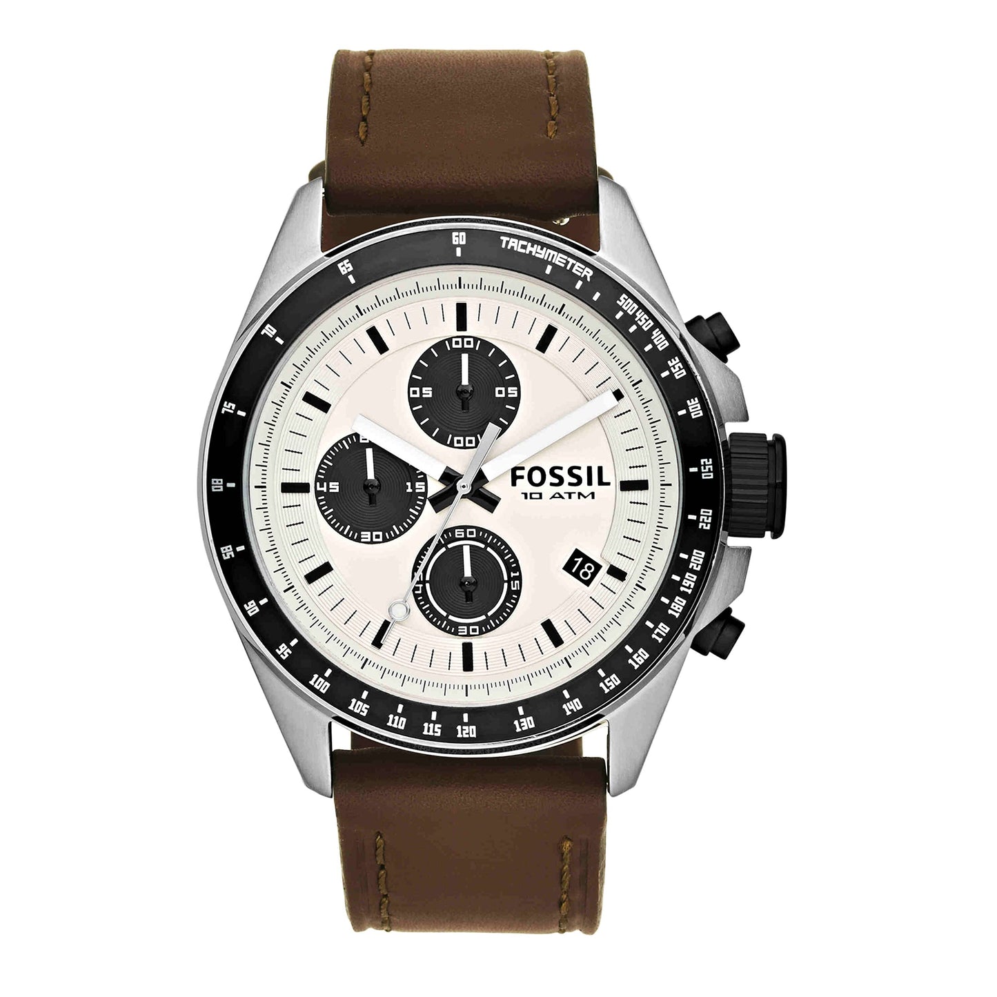 Fossil Chronograph White Dial Men's Watch-CH2882 - Blossom Mantra