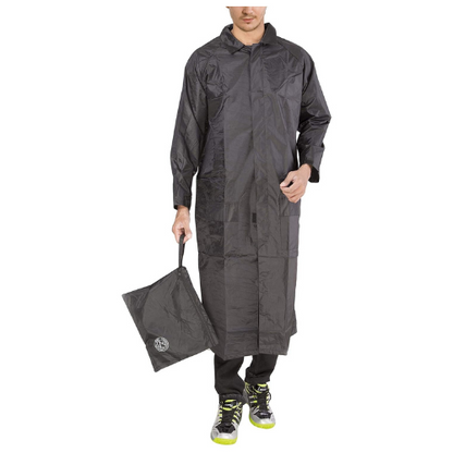 Duckback Men's Polyester Raincoat Champ Rain Coat (Black, XX-Large)